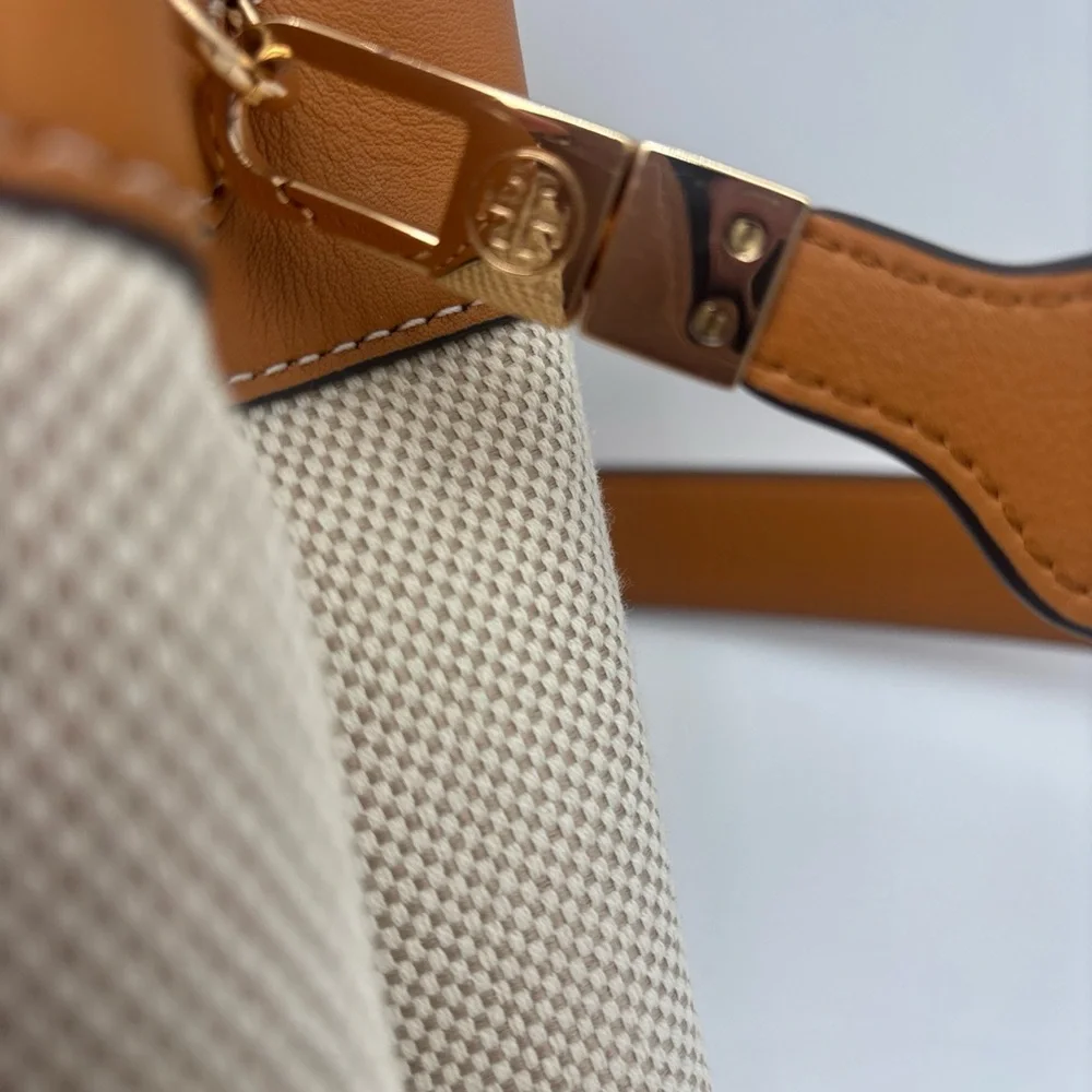 Tory Burch Brown and Cream Shoulder‎ Bag